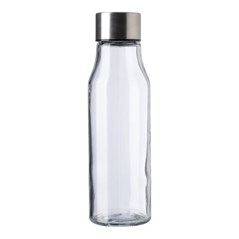 Trinkflasche 'Andrei' aus Glas und rostfreiem Stahl (500 ml)