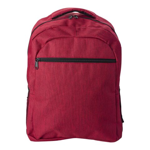 Polyester (600D) Rucksack Glynn Rot | ohne Werbeanbringung | Nicht verfügbar | Nicht verfügbar