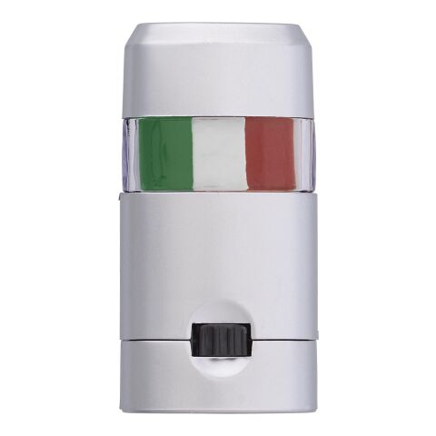 Werbeartikel Schmink stick Jacob – grün/weiss – mit Logo bedruckt