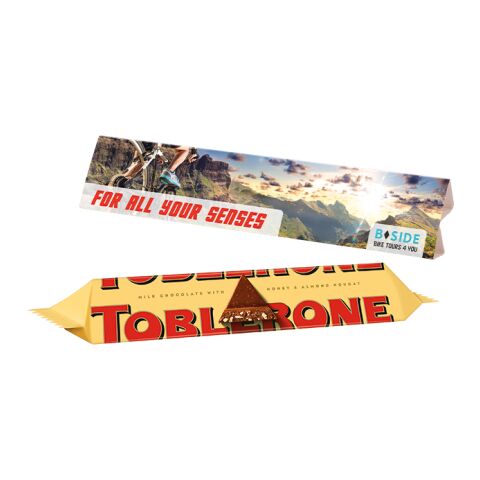 Werbedreieck Long ohne Werbeanbringung | 1 Toblerone Riegel