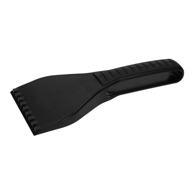 Werbeartikel Eiskratzer TopGrip - Clean Vision – schwarz – mit Logo bedruckt, robuster Eisschaber zum schnellen Enteisen bei Frost