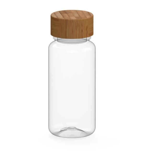 Sport-Werbemittel Tritan Trinkflasche Natural – weiss – mit Logo bedruckbar 400 ml nachhaltig auslaufsicher für Sportevents & Turniere