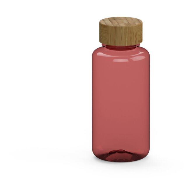 Werbeartikel Tritan Trinkflasche Natural – rot – bedruckbar 700 ml nachhaltig BPA-frei auslaufsicher für Sportevents & Turniere
