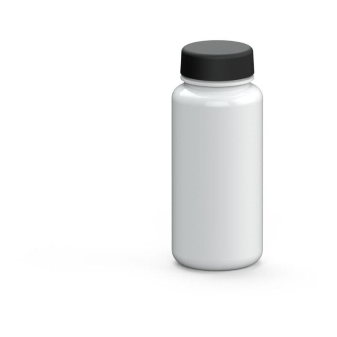 Werbeartikel Trinkflasche Refresh – weiss – mit Logo bedruckbar 400ml Tritan auslaufsicher für Sportevents & Turniere