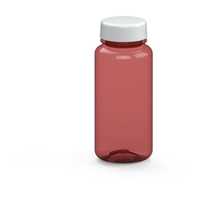 Werbeartikel Tritan Trinkflasche Refresh – rot – mit Logo bedruckbar 400 ml auslaufsicher für Sportevents & Turniere