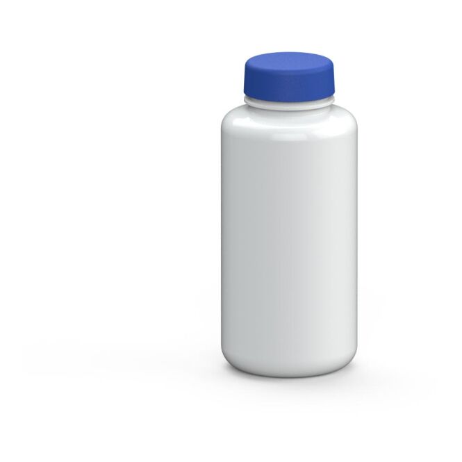 Werbeartikel Tritan Trinkflasche Refresh – weiss – mit Logo bedruckt 700 ml auslaufsicher für Sportevents & Turniere