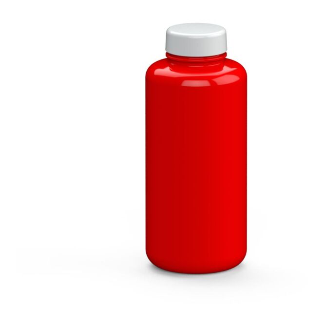Sport-Werbemittel Trinkflasche Refresh – rot – mit Logo bedruckt 1,0 l Tritan auslaufsicher für Sportevents & Turniere