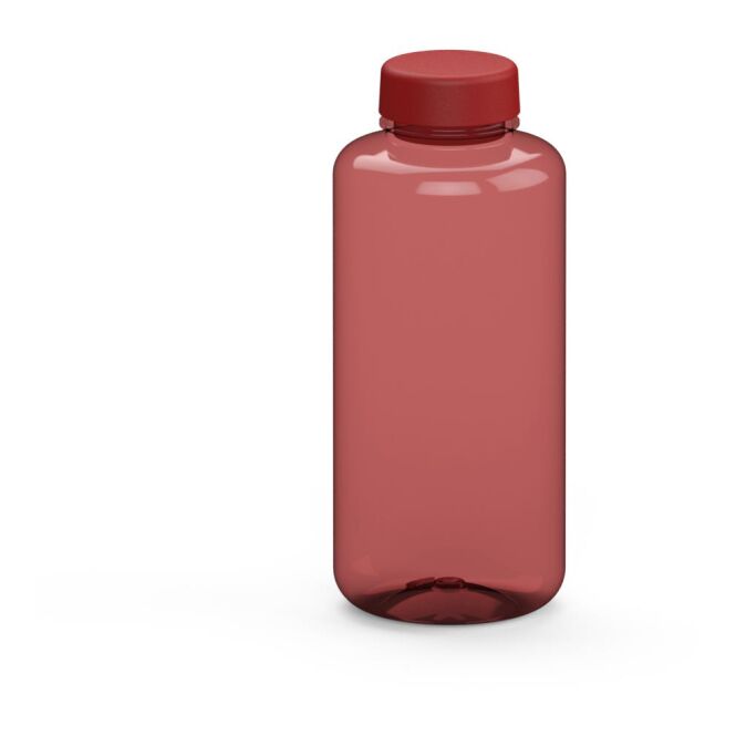 Werbeartikel Tritan Trinkflasche Refresh – rot – mit Logo bedruckt 1,0 l BPA-frei auslaufsicher für Sportevents & Turniere