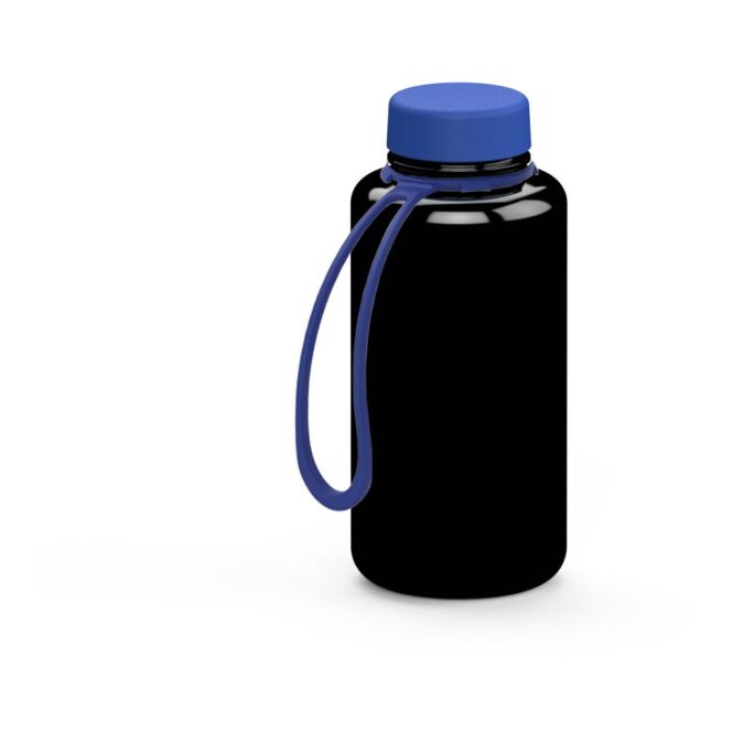 Sport-Werbemittel Tritan Trinkflasche Refresh – schwarz – mit Logo bedruckt 700 ml auslaufsicher BPA-frei für Sportevents