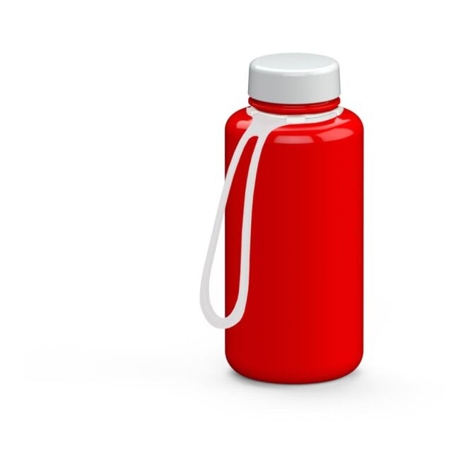 Werbeartikel Tritan Trinkflasche Refresh – rot – mit Logo bedruckt 700 ml auslaufsicher BPA-frei für Sportevents & Turniere