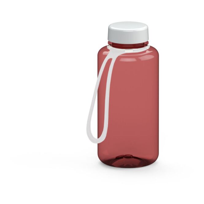 Werbeartikel Trinkflasche Refresh Tritan – rot – mit Logo bedruckt 700 ml auslaufsicher BPA-frei für Sportevents & Turniere