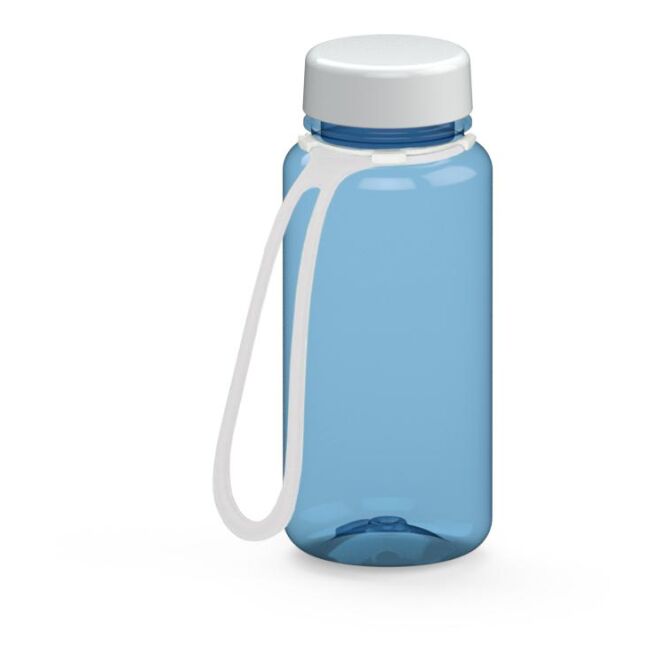 Sport-Werbemittel Trinkflasche Refresh Tritan – trend-blau – mit Logo bedruckbar 400 ml auslaufsicher für Sportevents & Turniere