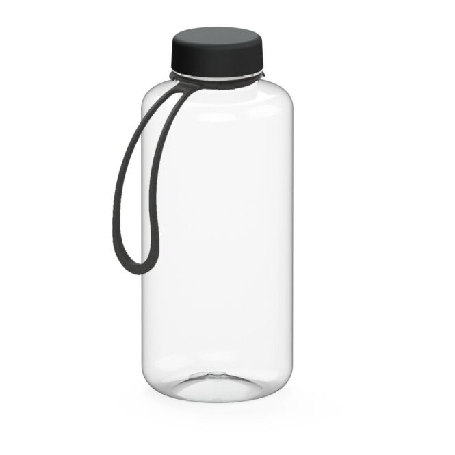 Werbeartikel Tritan Trinkflasche Refresh – weiss – mit Logo bedruckt 1,0 l auslaufsicher für Sportevents & Turniere