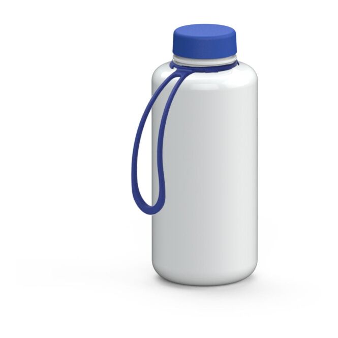 Werbeartikel Tritan Trinkflasche Refresh – weiss – bedruckbar 1,0 l BPA-frei auslaufsicher für Sportevents & Turniere