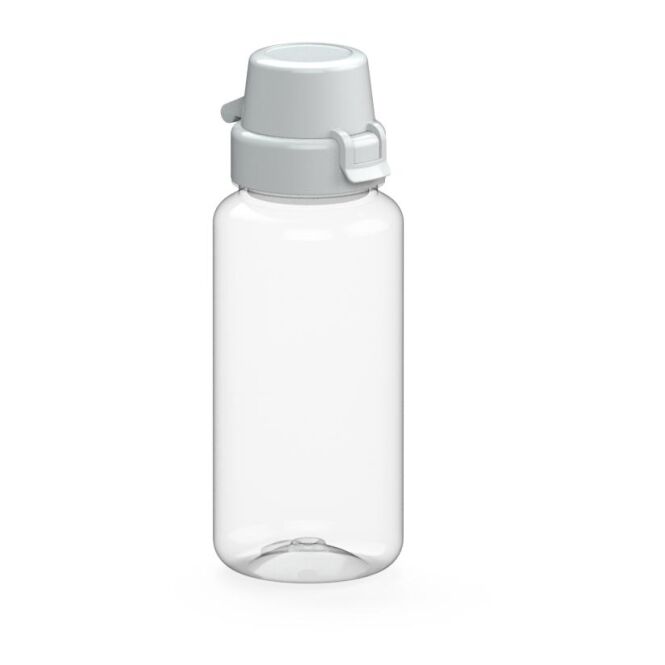 Werbeartikel Trinkflasche School – weiss – bedruckbar 400 ml Tritan BPA-frei für Sportevents & Turniere