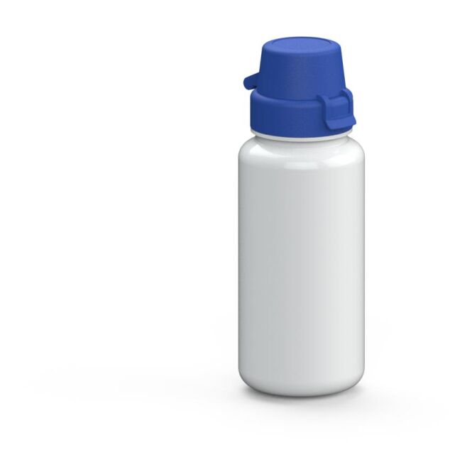 Werbeartikel Trinkflasche School – weiss – mit Logo bedruckt 400 ml Tritan BPA-frei für Schule und Freizeit