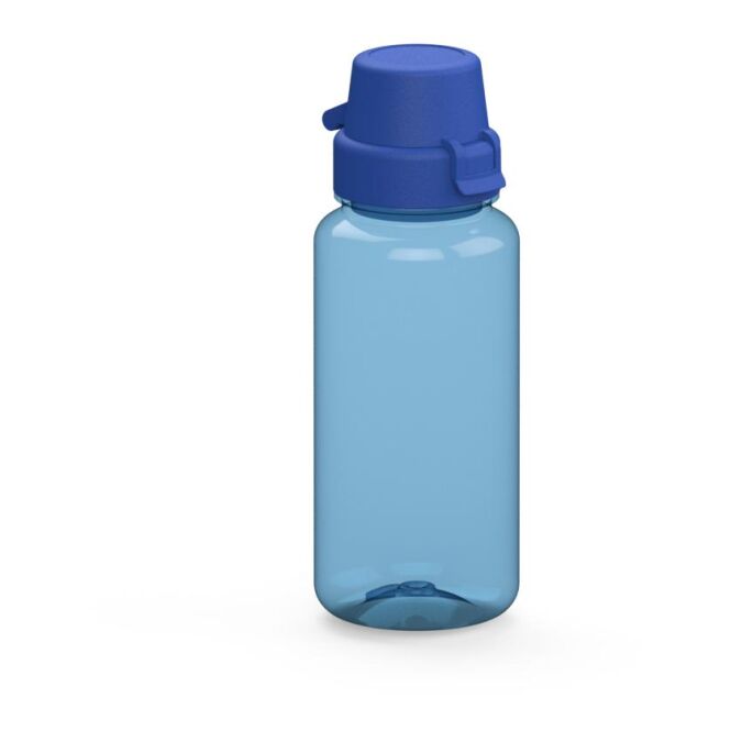 Sport-Werbemittel Trinkflasche School – trend-blau – bedruckbar 400 ml Tritan BPA-frei für Sportevents & Turniere