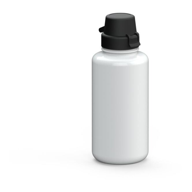 Werbeartikel Tritan Trinkflasche School – weiss – bedruckbar 700 ml BPA-frei robust für Sportevents & Turniere
