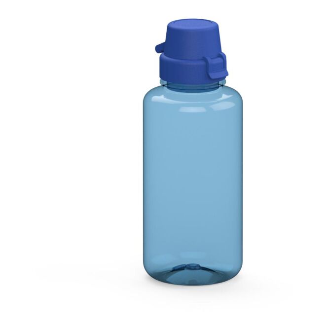 Sport-Werbemittel Tritan Trinkflasche School – trend-blau – mit Logo bedruckt 700 ml BPA-frei für Sportevents & Turniere
