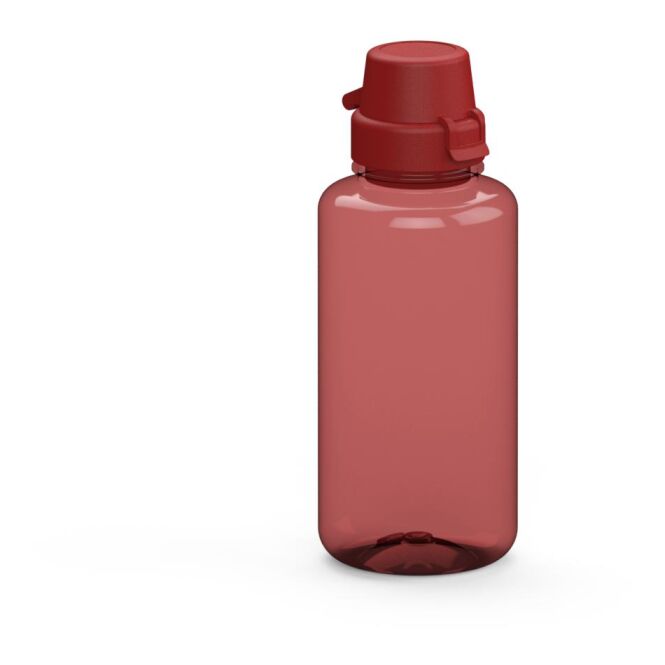 Werbeartikel Tritan Trinkflasche School – rot – mit Logo bedruckt 700 ml BPA-frei für Sportevents & Turniere