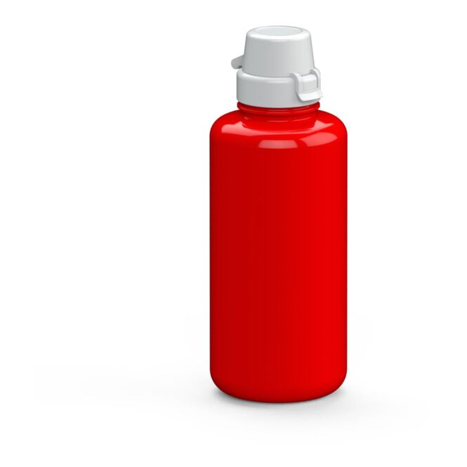 Werbeartikel Tritan Trinkflasche School – rot – bedruckbar 1,0 l BPA-frei auslaufsicher für Sportevents & Turniere