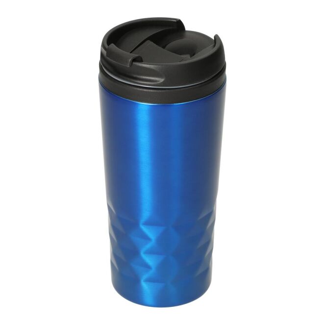 Werbeartikel Thermobecher Vienna – trend-blau – mit Logo bedruckt 300 ml für Events & Messen