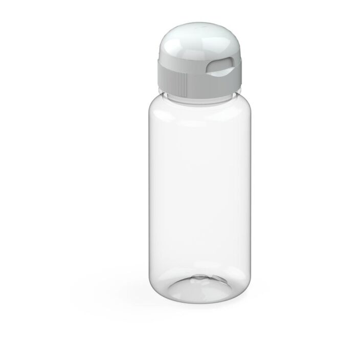 Werbeartikel Sportflasche Sports – weiss – bedruckbar 400 ml aus robustem Tritan, auslaufsicher für Sportevents & Turniere