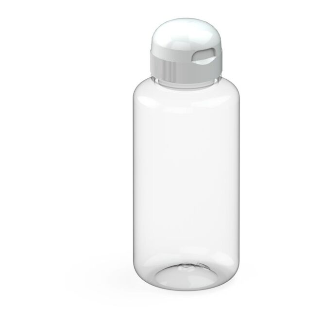 Werbeartikel Trinkflasche Sports – weiss – bedruckbar 700 ml aus Tritan BPA-frei auslaufsicher für Sportevents & Turniere