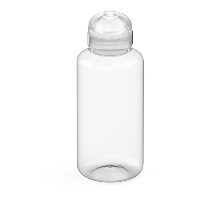 Werbeartikel Tritan Trinkflasche Sports – weiss – mit Logo bedruckbar 700 ml auslaufsicher & BPA-frei für Sportevents & Turniere