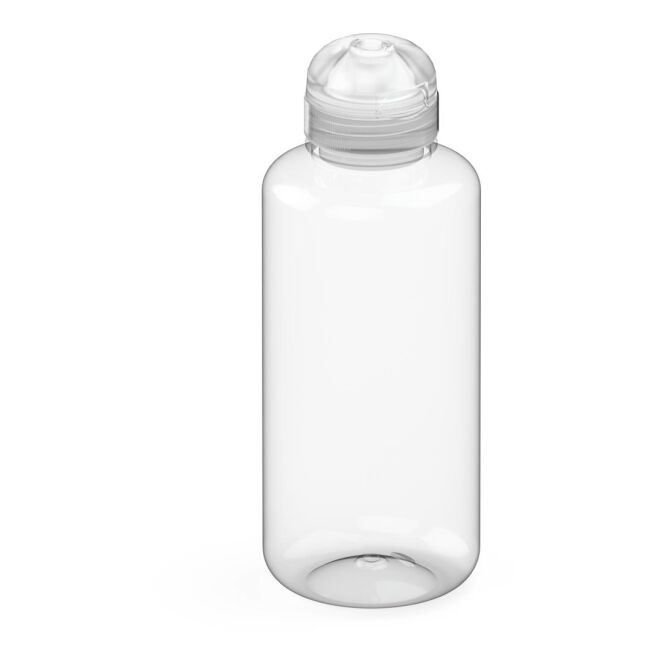 Werbeartikel Tritan Trinkflasche Sports – weiss – bedruckbar 1,0 l auslaufsicher für Sportevents & Turniere