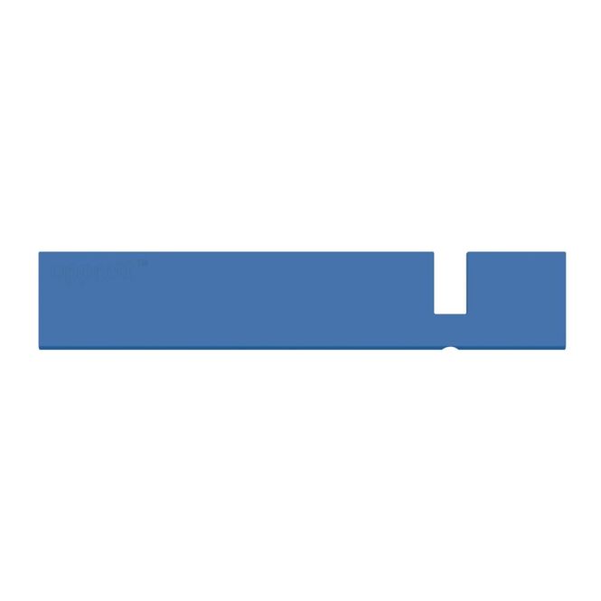 Werbeartikel Handyhalter Upprett – trend-blau – mit Logo bedruckt für den Büroalltag, passend für Geräte bis 1,0 cm Tiefe