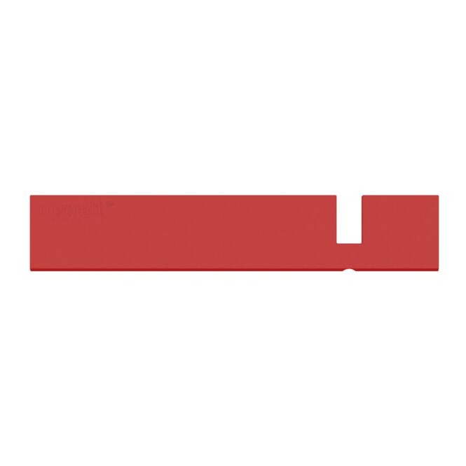 Werbeartikel Handyhalter Upprett – rot – mit Logo bedruckt für den Büroalltag, geeignet für Geräte bis 1,0 cm Tiefe