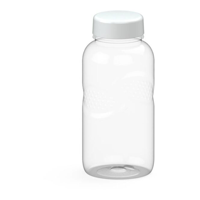 Werbeartikel Trinkflasche Carve Refresh – weiss – bedruckbar 500 ml Tritan BPA-frei auslaufsicher für Sportevents & Turniere