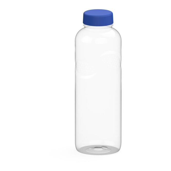 Werbeartikel Trinkflasche Carve Refresh – weiss – mit Logo bedruckt 1,0 l Tritan auslaufsicher für Sportevents & Turniere