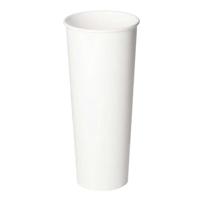 Mitarbeitergeschenk Mehrwegbecher ToGo 0,5l – weiss – mit individuellem Werbedruck 100% recycelbar BPA-frei nachhaltige Mehrwegflasche