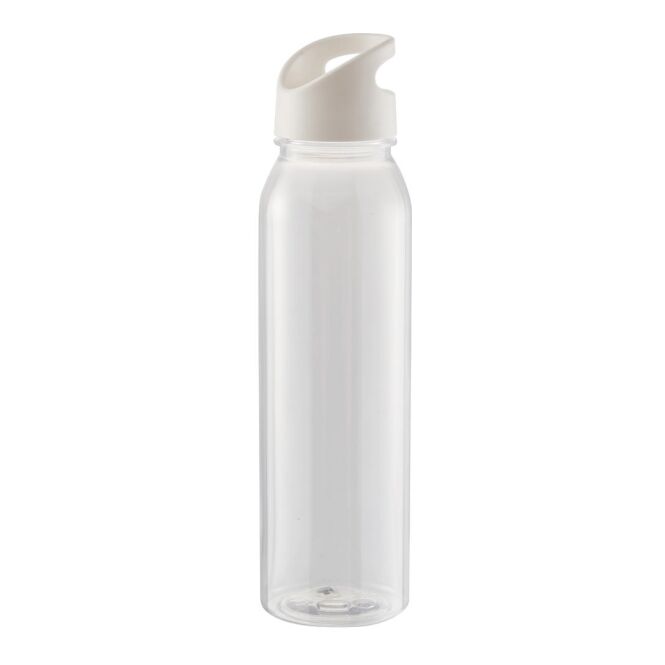 Werbeartikel Trinkflasche Active Wave – weiss – bedruckbar 650 ml Tritan BPA-frei auslaufsicher für Sportevents & Turniere