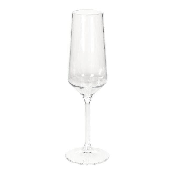 Firmengeschenk Sektglas Vista – weiss – mit Logodruck 240 ml für Events und Firmenfeiern