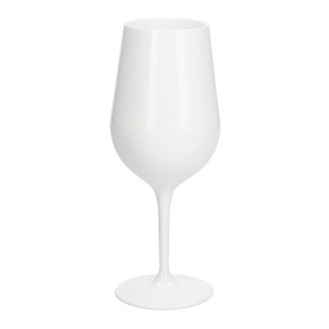 Premium-Werbeartikel Weinglas Vista – weiss – mit Logodruck 380 ml für Events und Firmenfeiern