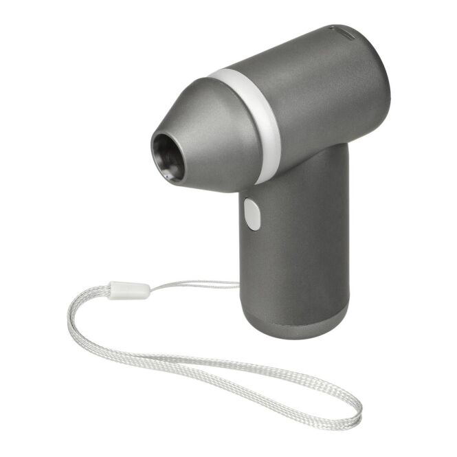 Werbeartikel Handventilator Boost – weiss – mit Logo bedruckt für Outdoor-Events und Messen