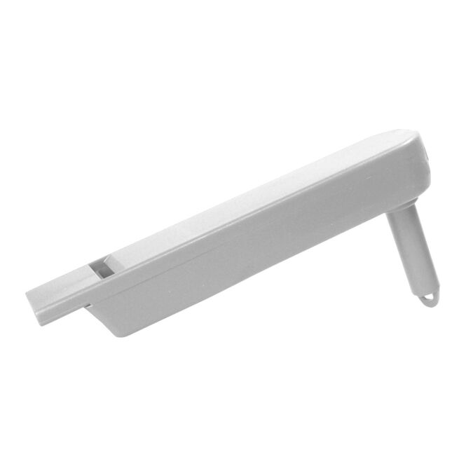Mitarbeitergeschenk Ratsche Pfeife – weiss – mit Logo bedruckt 2-in-1-Funktion idealer Streuartikel für Messen & Events