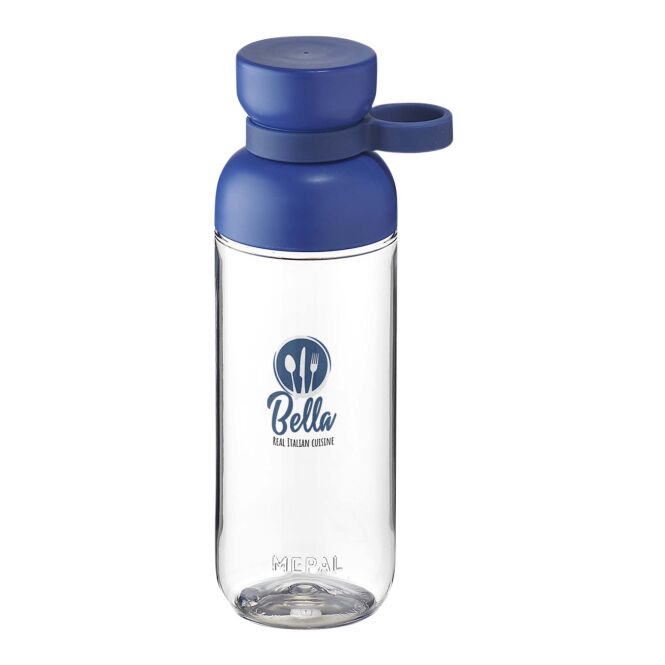 Mitarbeitergeschenk Trinkflasche Mepal Vita – vivid blue – mit 48h Express-Druck 500ml BPA-frei auslaufsicherer Trinkbehälter