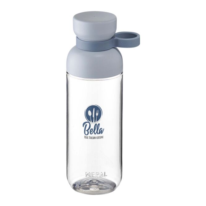 Mitarbeitergeschenk Trinkflasche Mepal Vita – blau – mit 48h Express-Logodruck 500ml BPA-frei robuster Trinkbehälter