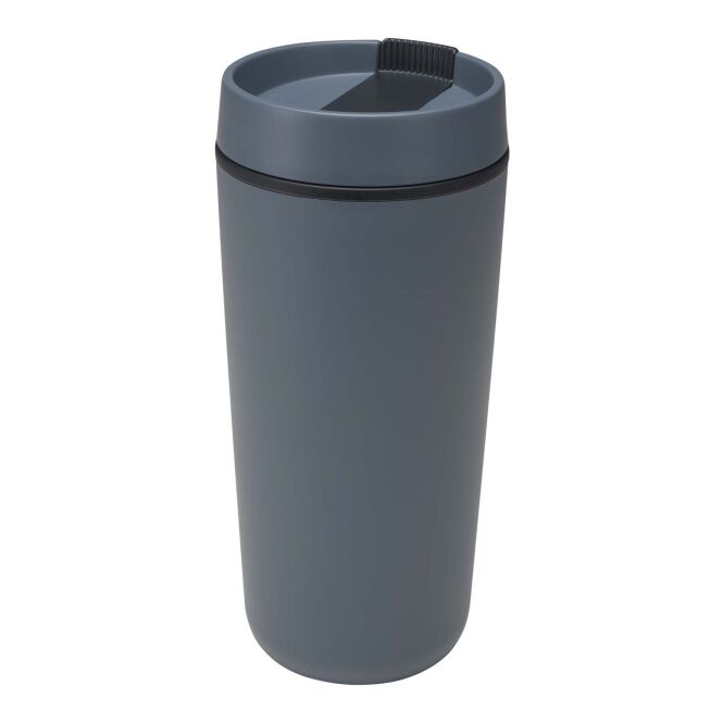 Werbeartikel Kaffee to go Becher Sedona – hale blue – im 48h Express-Druck 480 ml nachhaltiger Mehrwegbecher für Büro & Events
