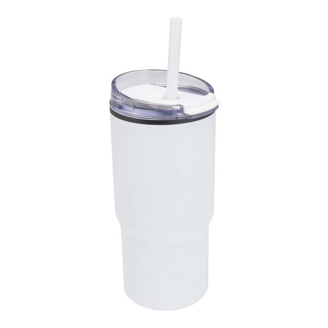 Firmengeschenk Thermobecher Westin – weiss – im 48h Express-Druck 540 ml nachhaltiger Edelstahlbecher für das Mitarbeiter-Onboarding