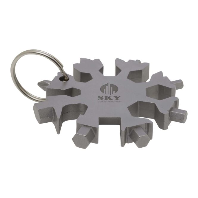 Mitarbeitergeschenk Multitool Task – silber – mit 48h Express-Druck – 8 Funktionen, vielseitiges Multifunktionswerkzeug