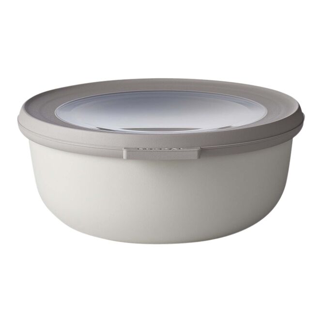 Mitarbeitergeschenk Multischüssel Mepal Cirqula – weiss – mit 48h Express-Druck 750ml Aufbewahrungsbehälter für Firmen