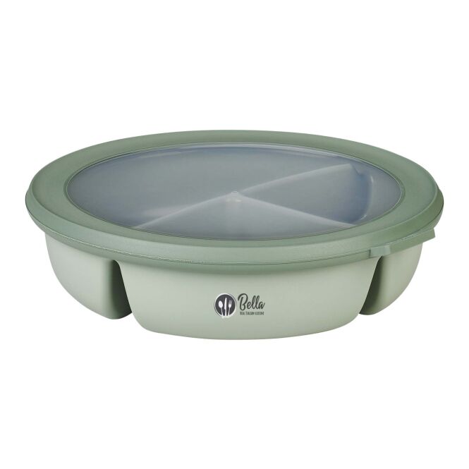 Mitarbeitergeschenk Bento-Box Mepal Cirqula – salbei – mit 48h Express-Druck 1000ml Mehrweg-Lunchbox für Firmen-Catering