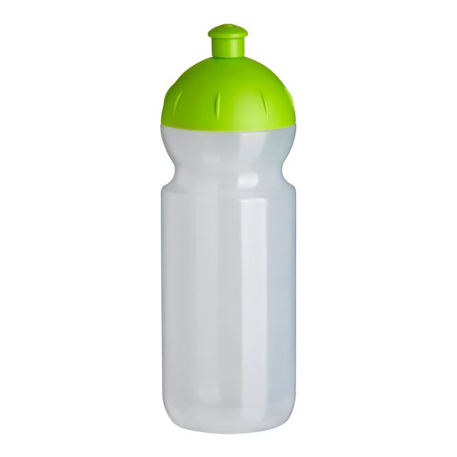 Werbeartikel Sportflasche Bulb B1.GREEN – transparent – mit Logo bedruckt 500 ml nachhaltig aus biobasiertem Kunststoff für Sportevents