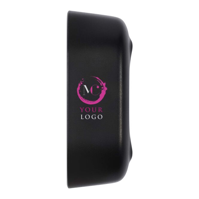 Firmengeschenk Bluetooth Lautsprecher Stark 2.0 – schwarz – mit Logo bedruckt 48h Express-Druck 3W nachhaltig für das Homeoffice