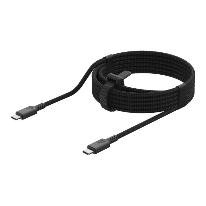 Streuartikel USB-C Ladekabel Xtorm CX3071 – schwarz – mit Logo bedruckt 48h Express-Druck 100W PD Next Gen für den Büroalltag